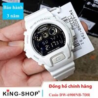 Đồng hồ nam Casio Standard thể thao, điện tử giá rẻ - Dây cao su, chống nước 200M (DW-6900NB-7DR)