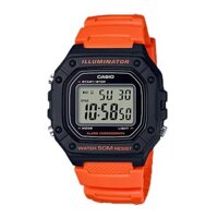 Đồng Hồ Nam Casio Standard W-218H-4B2VDF Chính Hãng - Dây Nhựa | Casio Standard W-218H-4B2