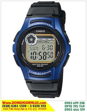 Đồng hồ nam Casio W-213-2AVDF - dây nhựa