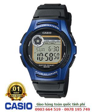 Đồng hồ nam Casio W-213-2AVDF - dây nhựa