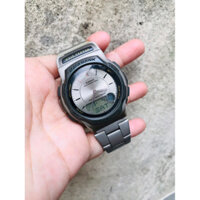 đồng hồ nam casio wave ceptor WVA-100Q dây titanium