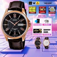 Đồng hồ Nam Casio MTP-1384L-1AVDF – Tặng bộ dây da, voucher giảm giá 20%, pin đồng hồ & gói bảo hành kim cương