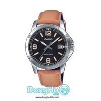 Đồng Hồ Nam Casio MTP-V004L-1B2 Dây Da Nhiều Màu