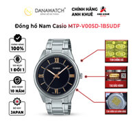 Đồng hồ Nam Casio MTP-1370D-1A2VDF Danawatch chính hãng, máy Quartz Japan, kính Mineral, dây kim loại, chống nước