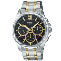 Đồng hồ Nam Casio MTP-E315SG-1AVDF Dây Đeo Kim Loại Mạ Vàng - Tuổi Thọ Pin 3 Năm