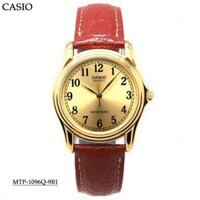 Đồng hồ Nam Casio MTP-1096Q-9B1 Chính hãng, Dây da cao cấp, Thời trang thanh lịch