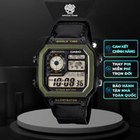 Đồng hồ Nam CASIO AE-1200WHB-1B Hàng chính hãng