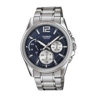 Đồng hồ Nam Casio MTP-E305D-2AVDF dây inox