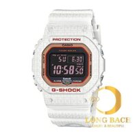 ĐỒNG HỒ NAM CASIO GW-B5600SGZ-7JR DÂY NHỰA MÀU TRẮNG SANG TRỌNG