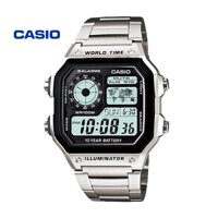 Đồng hồ nam CASIO AE-1200WHD-1AVDF chính hãng - Bảo hành 1 năm, 10 years battery