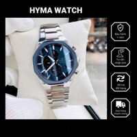 Đồng hồ nam chạy năng lượng mặt trời chính hãng Casio Edifice EFS S570DB-2A Dây thép mặt xanh Bảo hành 5 năm Hyma watch