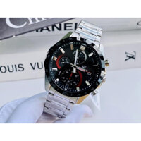 ĐỒNG HỒ NAM CHÍNH HÃNG Casio Edifice EFR-571DB-1A1VUDF Quartz Black Dial Silver Stainless Steel For Men