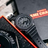 ĐỒNG HỒ NAM CHÍNH HÃNG Casio Gshock GA-2100-1A1 Quartz Black Dial & Silicone Strap For Men