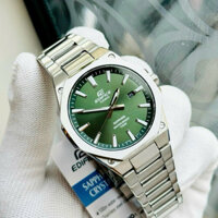 ĐỒNG HỒ NAM CHÍNH HÃNG Casio Ediffice EFR-S108D-3A Quartz Green Dial Sapphire Silver Stainless Steel For Men