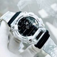 ĐỒNG HỒ NAM CHÍNH HÃNG Casio G-Shock GA-900GC Quartz Black Dial White Case & Silicone Strap For Men