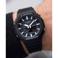 ĐỒNG HỒ NAM CHÍNH HÃNG Casio G-Shock GA-2100-1A Quartz Black Dial & Silicone Strap Nautilus Edition For Men