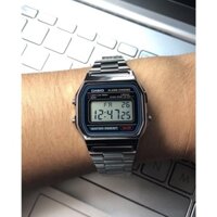 Đồng hồ nam chính hãng Casio A158WA-1 xách tay Nhật giá tốt