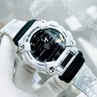 ĐỒNG HỒ NAM CHÍNH HÃNG Casio G-Shock GA-900GC Quartz Black Dial White Case & Silicone Strap For Men
