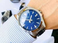 ĐỒNG HỒ NAM CHÍNH HÃNG Casio Edifice EFV-140D-2A Quartz Blue Dial Silver Stainless Steel Men's Watch