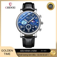 Đồng hồ nam chính hãng Chenxi CX-972.973.97 , đồng hồ CHENXI, Mặt kính Sapphire chống nước, chống xước, Bảo hành 2 năm