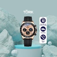 Đồng hồ nam chính hãng CHENXI CX-958 dây cao su chạy 6 kim cao cấp máy nhật bền đẹp Đeo Tay Watch