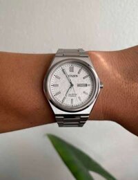 ĐỒNG HỒ NAM CHÍNH HÃNG CITIZEN AW0130-85A Eco-Drive Super Titanium Silver Dial Sapphire Men Watch