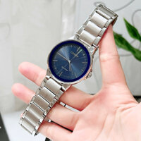 ĐỒNG HỒ NAM CHÍNH HÃNG Citizen BJ6510-51L Eco-Drive Axiom Blue Dial Silver Stainless Steel For Men