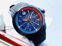 ĐỒNG HỒ NAM CHÍNH HÃNG CITIZEN AW1156-01W Eco Drive Marvel Spider-Man Limited Blue Dial Silicone Leather
