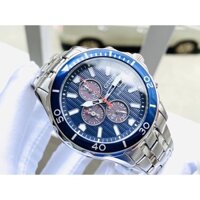 ĐỒNG HỒ NAM CHÍNH HÃNG Citizen CA0540-56L Eco-Drive Chronograph Blue Dial Silver Stainless Steel For Men