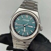 ĐỒNG HỒ NAM CHÍNH HÃNG CITIZEN AW0130-85X Eco-Drive Green Sapphire Super Turquoise Dial Titanium For Men