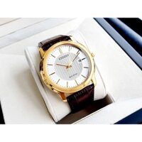 Đồng hồ nam chính hãng Citizen AW1212-10-A - Máy pin Eco Drive  năng lượng ánh sáng - Kính cứng - Dây da