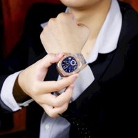 Đồng Hồ Nam Chính Hãng GUESS, Size : 42mm, Mặt Vuông Vát Cạnh, Dây Thép, Máy Pin Original Nhật