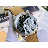 ĐỒNG HỒ NAM CHÍNH HÃNG Invicta 39653 Quartz Chronograph Brown Leather For Men