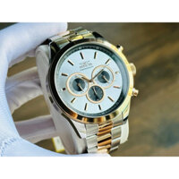 ĐỒNG HỒ NAM CHÍNH HÃNG INVICTA 29173 Vintage Quartz Men's Watch Demi Gold Stainless Steel White Dial