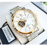 Đồng hồ nam chính hãng Orient Star Open heart Demi Gold RE-AT0004S00B - Máy Automatic - Kính Sapphire