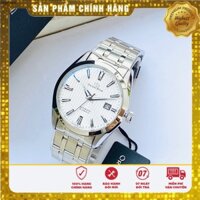 Đồng hồ Nam chính hãng Orient Star SDV02003W0 Mặt trắng,Lịch ngày-Máy cơ Automatic-Dây kim loại cao cấp-Size 40mm