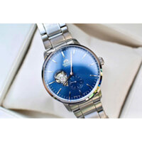 ĐỒNG HỒ NAM CHÍNH HÃNG Orient RA-AR0101L10B Automatic Blue Dial Open Heart Silver Stainless Steel For Men