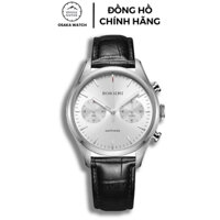 Đồng Hồ Nam Chính Hãng ROSSINI 6659W01E Thể Thao Kính Sapphire Chống Trầy Dây Da Cao Cấp Fullbox