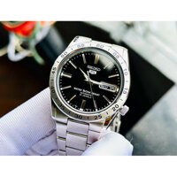 ĐỒNG HỒ NAM CHÍNH HÃNG Seiko 5 SNKE01K1 Automatic Black Dial Silver Stainless Steel For Men