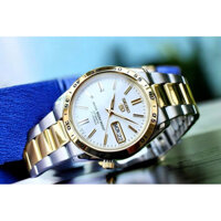 ĐỒNG HỒ NAM CHÍNH HÃNG SEIKO 5 SNKE04K1 Automatic Demi Gold Stainless Steel White Dial Gold Case For Men