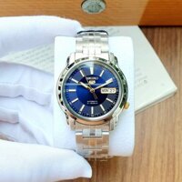 Đồng Hồ Nam Chính Hãng Seiko 5 Automatic SNKL79K1 | Dây Thép | Mặt Xanh | Lộ Máy