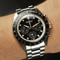 ĐỒNG HỒ NAM CHÍNH HÃNG Seiko SSC941P1 Solar Prospex Speedtimer Tachymeter Trophy Sport Black Dial Silver Stainless Steel