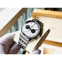 ĐỒNG HỒ NAM CHÍNH HÃNG Seiko SSB425P1 Quartz Chronograph White Dial Sapphire Tachymeter Silver Stainless Steel For Men