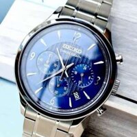 ĐỒNG HỒ NAM CHÍNH HÃNG Seiko SSB339P1 Sport Chronograph Quartz Blue Dial Silver Stainless Steel For Men