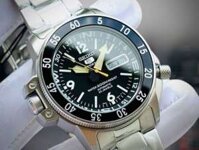 ĐỒNG HỒ NAM CHÍNH HÃNG Seiko SUR129P1 Quartz Black Dial Hardlex Silver Case & Stainless Steel For Men