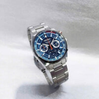 ĐỒNG HỒ NAM CHÍNH HÃNG Seiko SSB407P1 Quartz Chronograph Blue Dial Silver Stainless Steel For Men