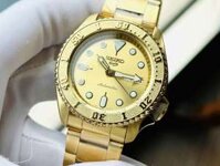 ĐỒNG HỒ NAM CHÍNH HÃNG SEIKO SRPE74J1 Automatic Đỉnh Cao Chất Thép Mạ Vàng Của Người Nhật