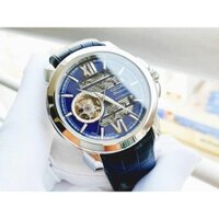 ĐỒNG HỒ NAM CHÍNH HÃNG Seiko SSA399J1 Premier Automatic Blue Dial Open Heart Dress Watch For Men Black Leather