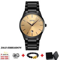 Đồng hồ nam chính hãng SKMEI SK032 hiện đại dây đen cao cấp không gỉ chống nước -  ZWatches