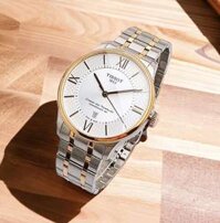 ĐỒNG HỒ NAM CHÍNH HÃNG TISSOT T099.407.22.038.01 Powermatic 80 Chemin des Tourelles White Dial Rose Gold Stainless Steel